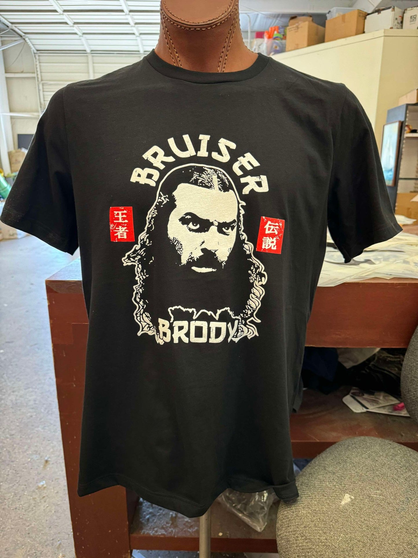 Bruiser Brody Legend-Champion Black Tee